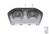 Diagram for BMW M235i Speedometer - 62108792078