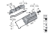 Diagram for BMW X5 Valve Cover Gasket - 11127513195