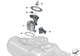 Diagram for BMW X4 Fuel Pump - 16117214881