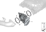 Diagram for BMW 330i Throttle Body - 13548601651