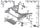 Diagram for BMW Axle Pivot Bushing - 31126855743