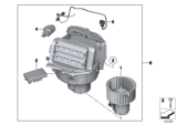Diagram for BMW 750Li Blower Motor - 64119242607