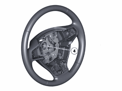 BMW 740i Steering Wheel - 32336790889