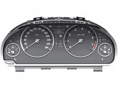 BMW 535i Speedometer - 62109358979