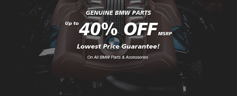 Genuine BMW parts, Guaranteed low prices