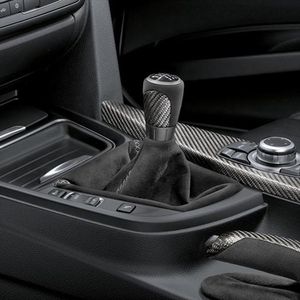 BMW M Performance Carbon Fiber Gear Shift Knob with Alcantara Boot 25112222534