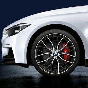 BMW M Performance Double-Spoke 405M, 20" Forged Wheels with Tires - Complete Set / Up to 03/14 36112219672
