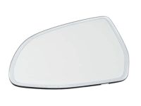 BMW 51167362321 Mirror Glass, Heated, Plane, Left