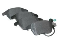 BMW 34112449267 Set, Brake Pads, With Brake-Pad Sensor