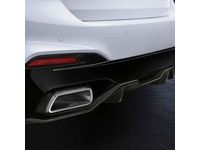 BMW 51192412405 M Performance Carbon Fiber Rear Diffuser with Rear Bumper Trim