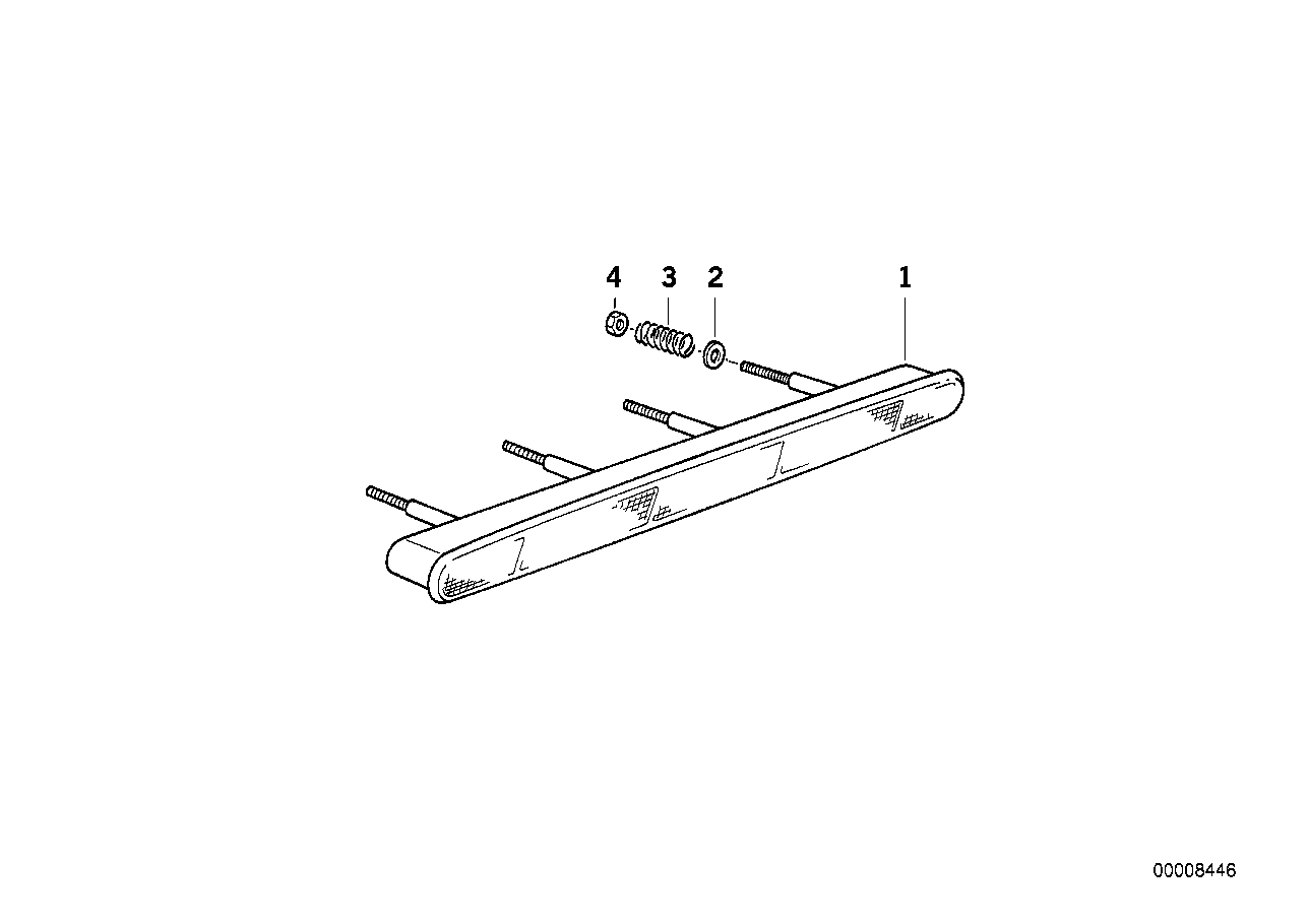 BMW 63258362393 Compression Spring