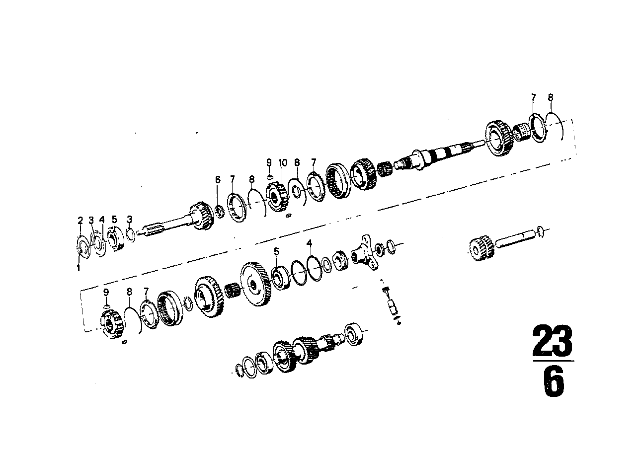 BMW 23221201276 Needle Cage