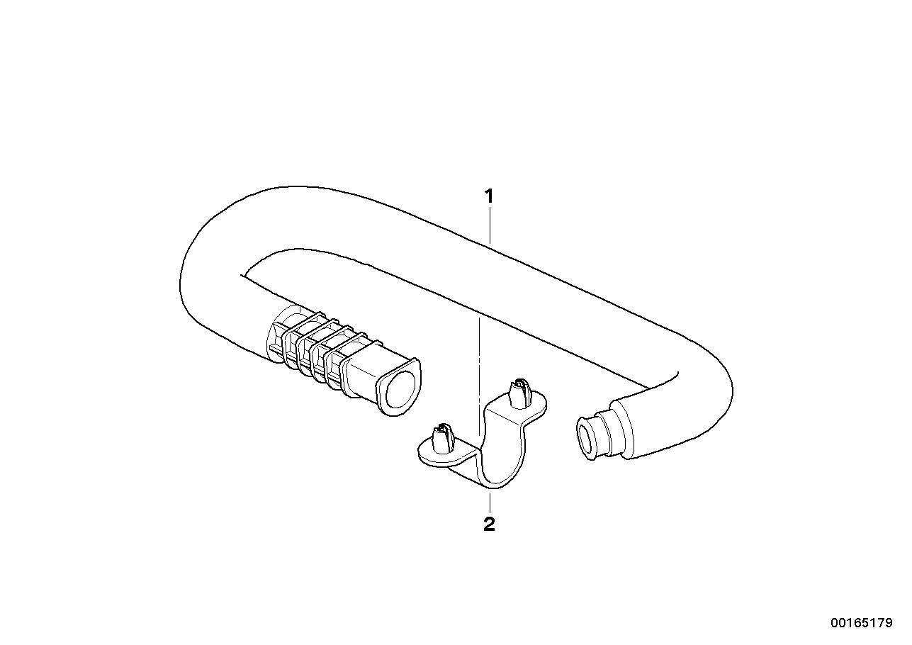 BMW 61136919409 Rubber Grommet, Trunk Lid