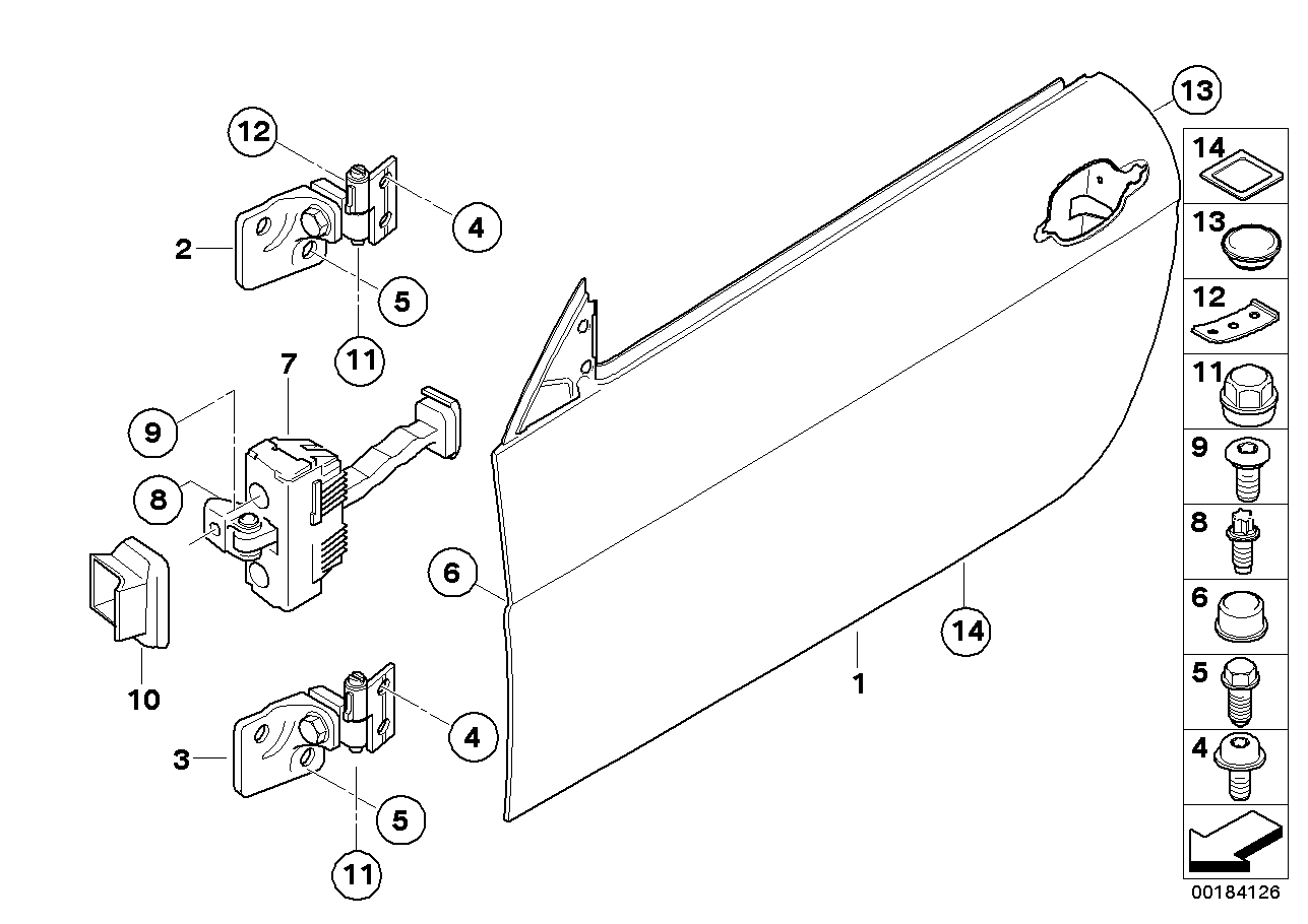 BMW 51337114616 Blind Plug