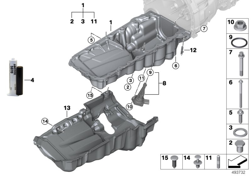 BMW 12618699944 Gasket