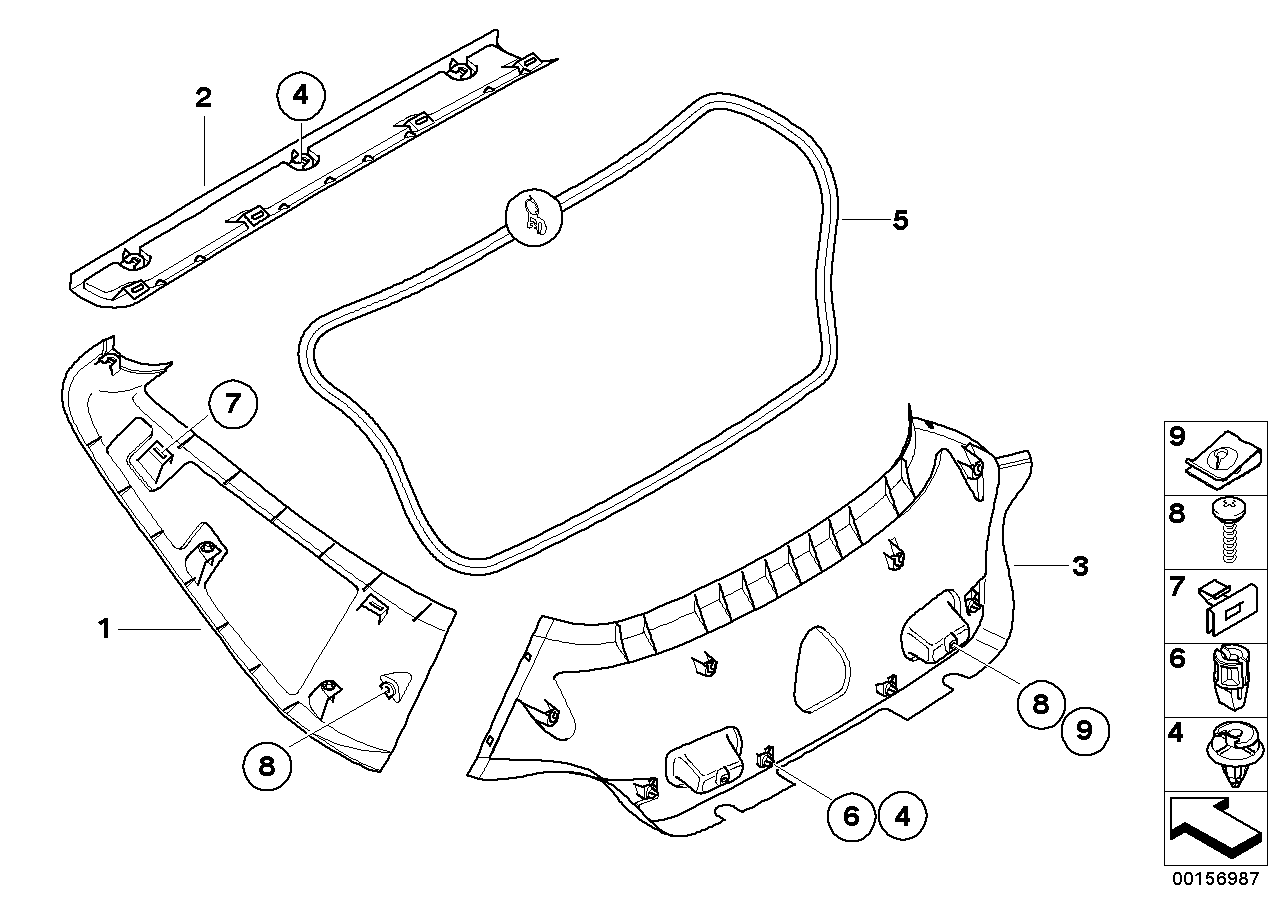 BMW 07129905461 Screw