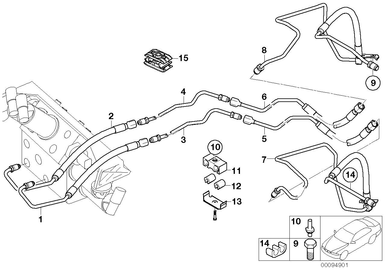 BMW 37206778068 Adapter