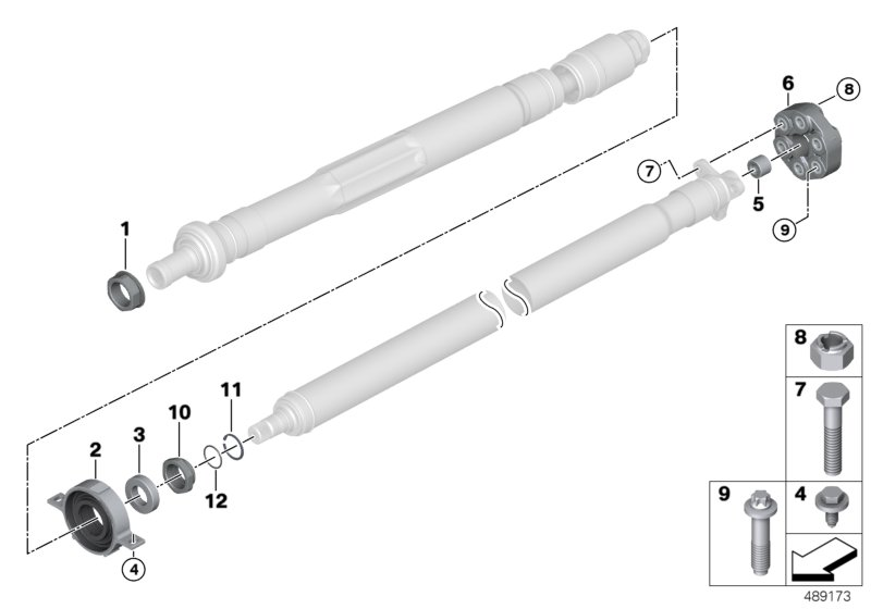 BMW 26118689360 UNIVERSAL JOINT