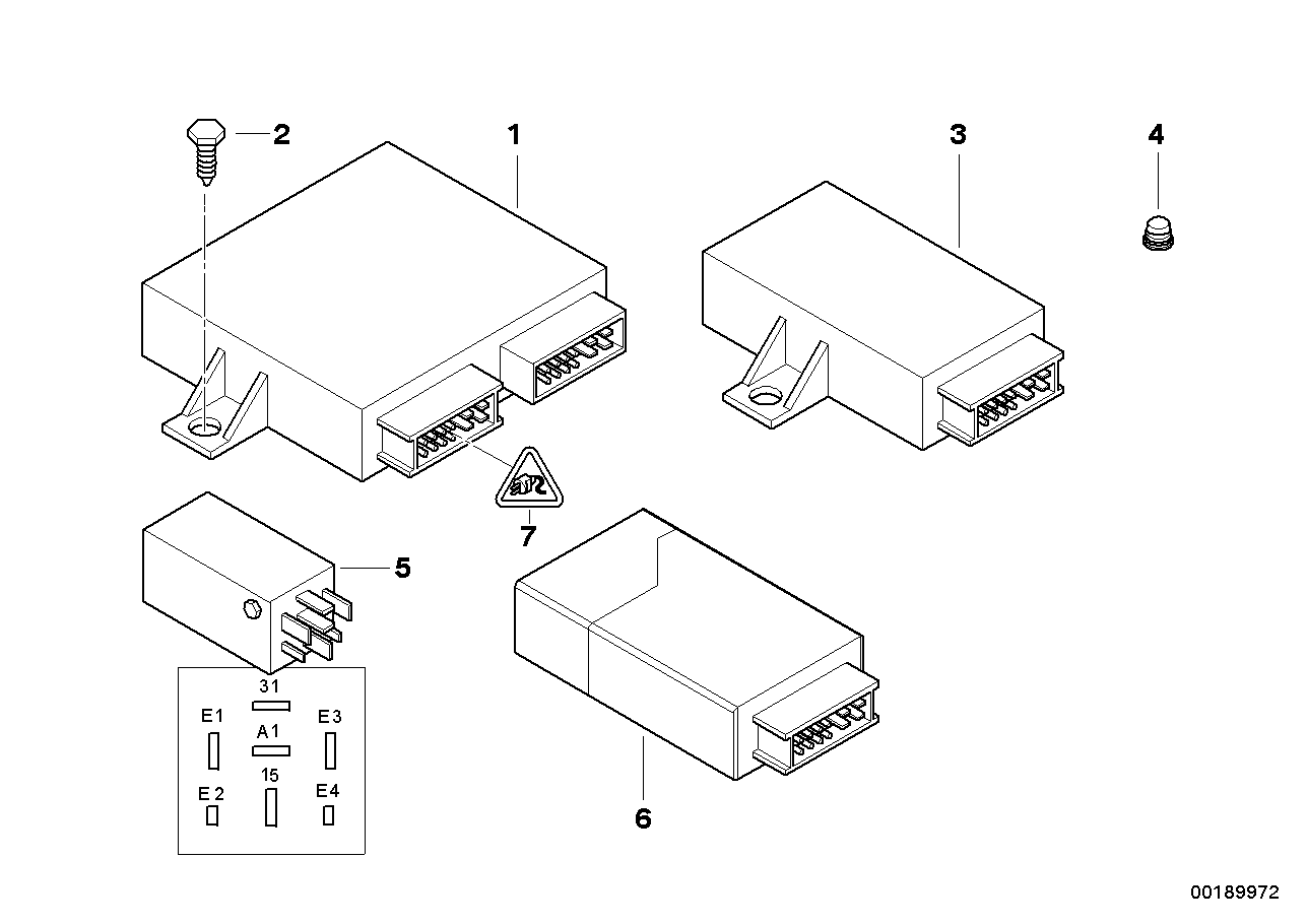 BMW 61131392382 Rubber Buffer