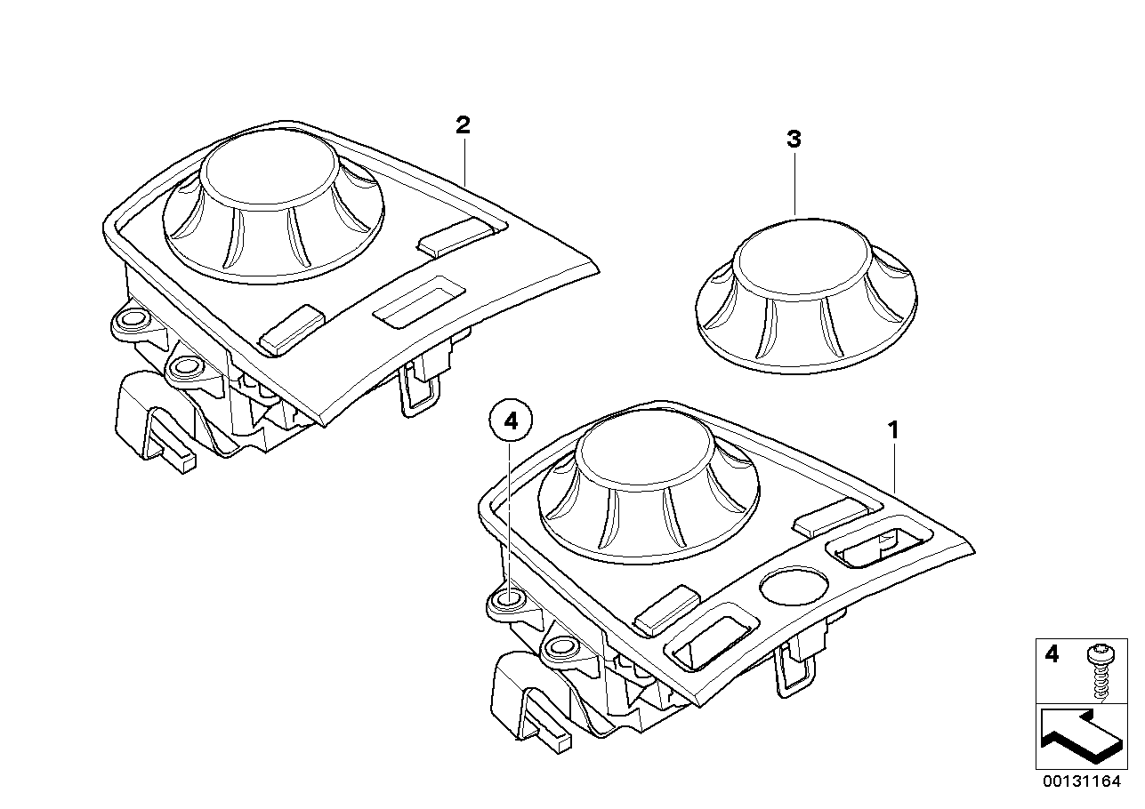 BMW 61316920755 Button For Controller