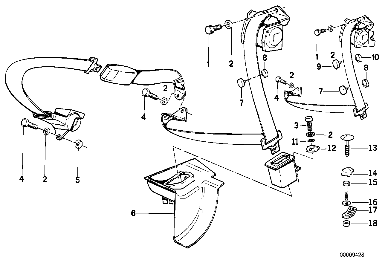 BMW 72118148639 Covering Left