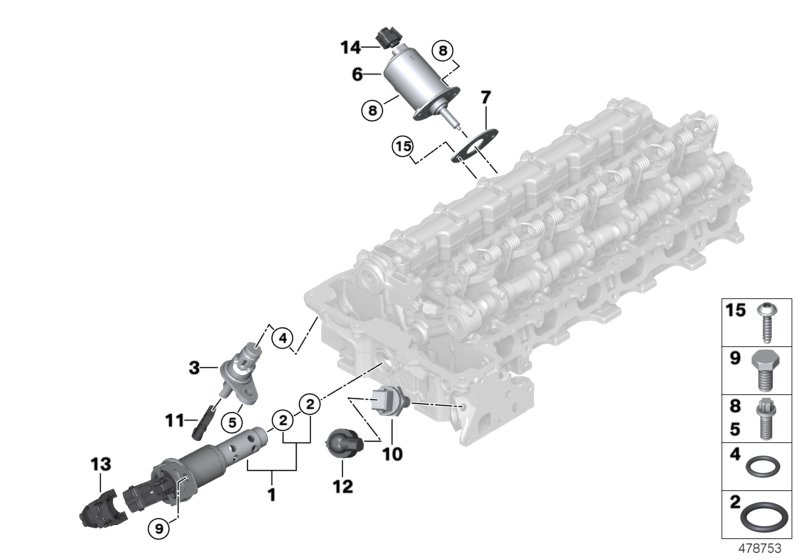 BMW 12527503453 Socket Housing