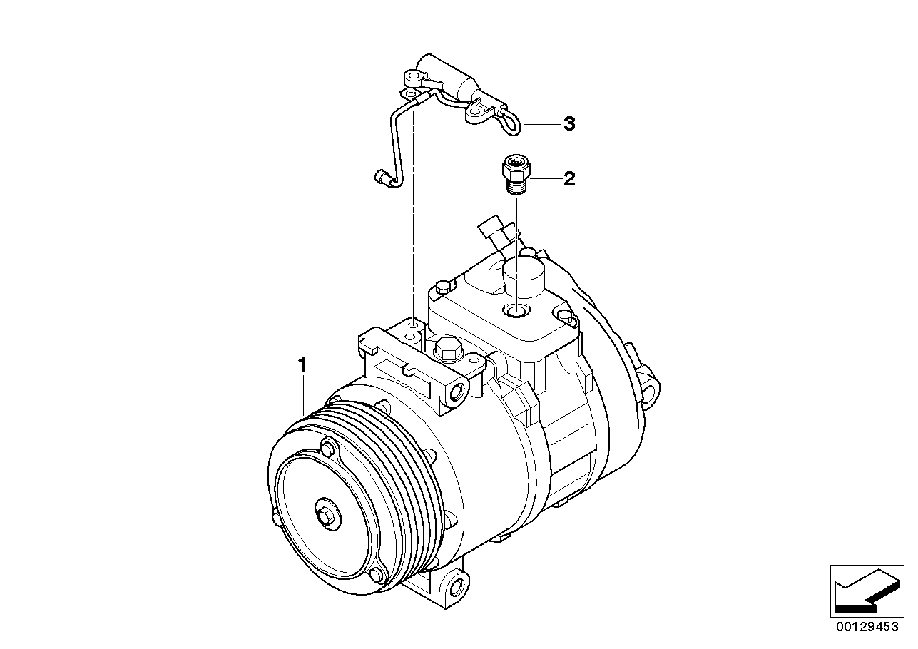 BMW 61138366636 Plug Housing