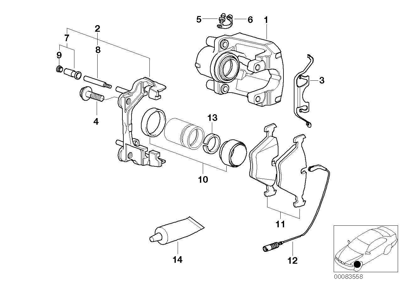 BMW 34216754827 Insulating Ring