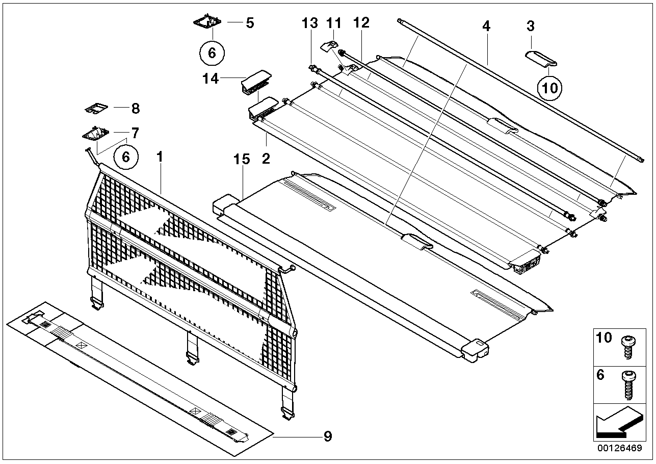 BMW 51438187606 Torx Bolt