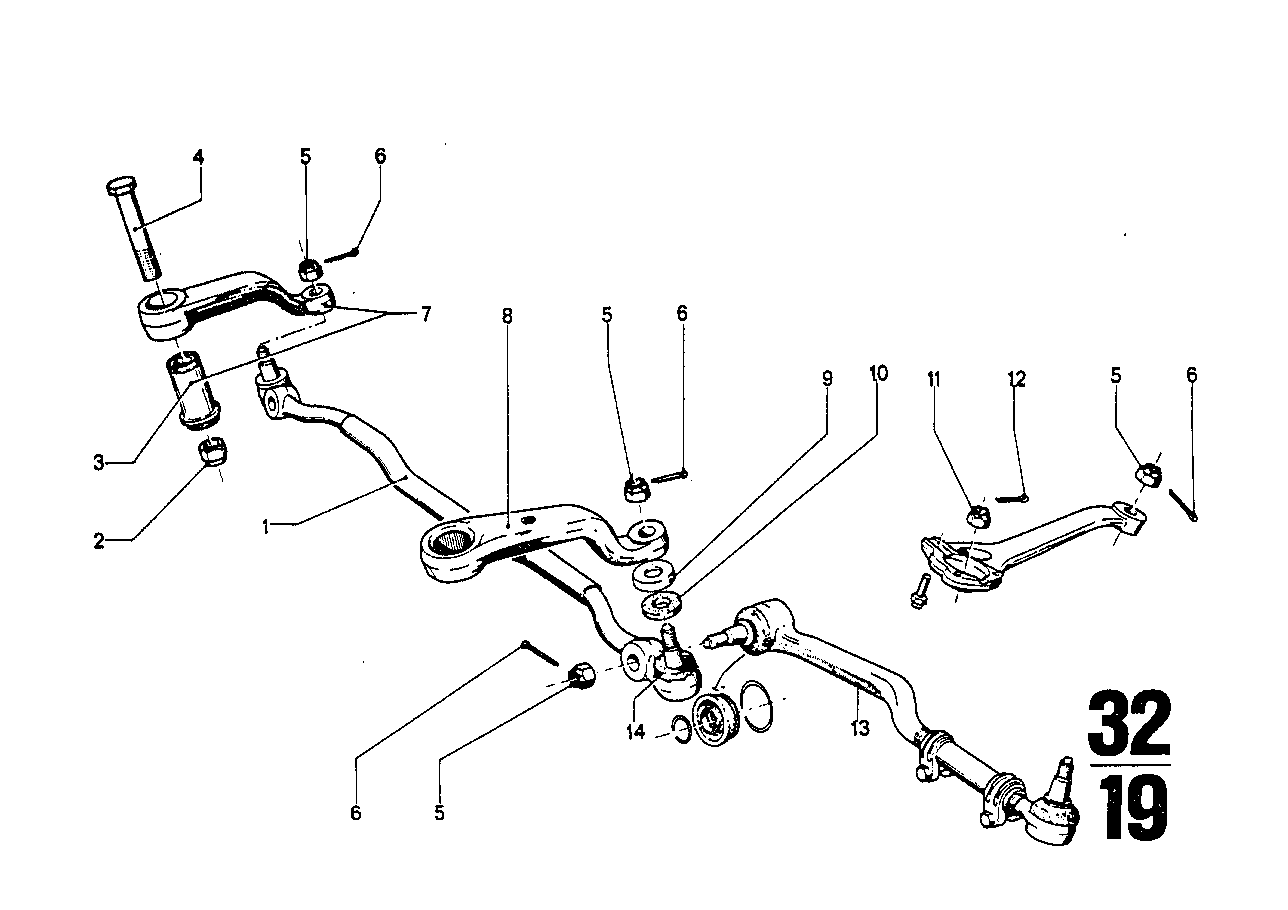 BMW 32211100849 Rubber Mounting