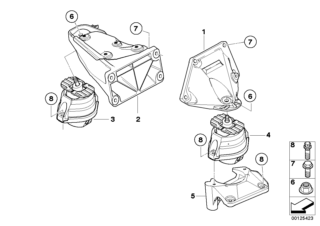 BMW 07119904117 Hex Bolt With Washer