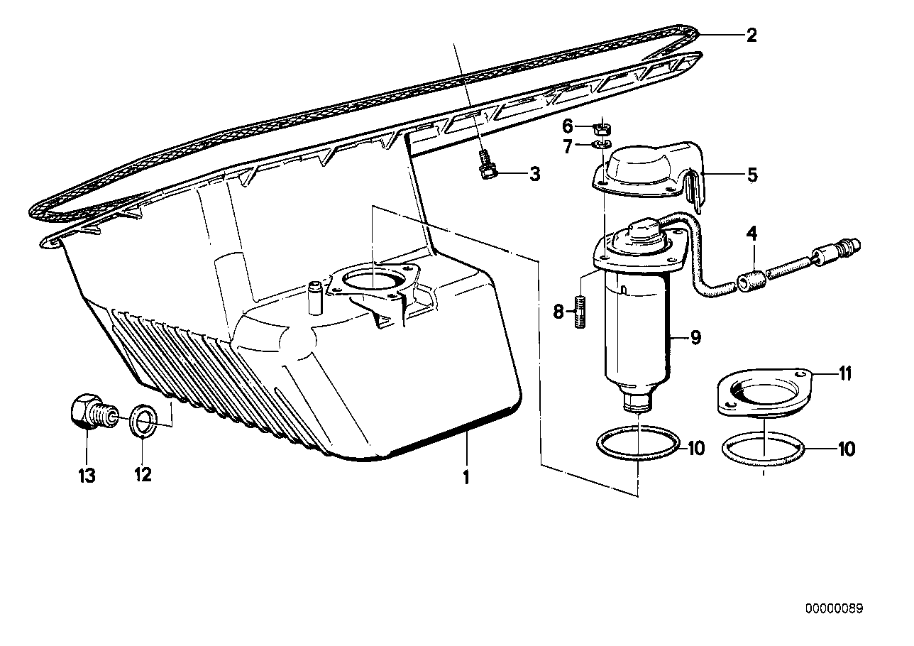 BMW 12611277240 Levelling Switch