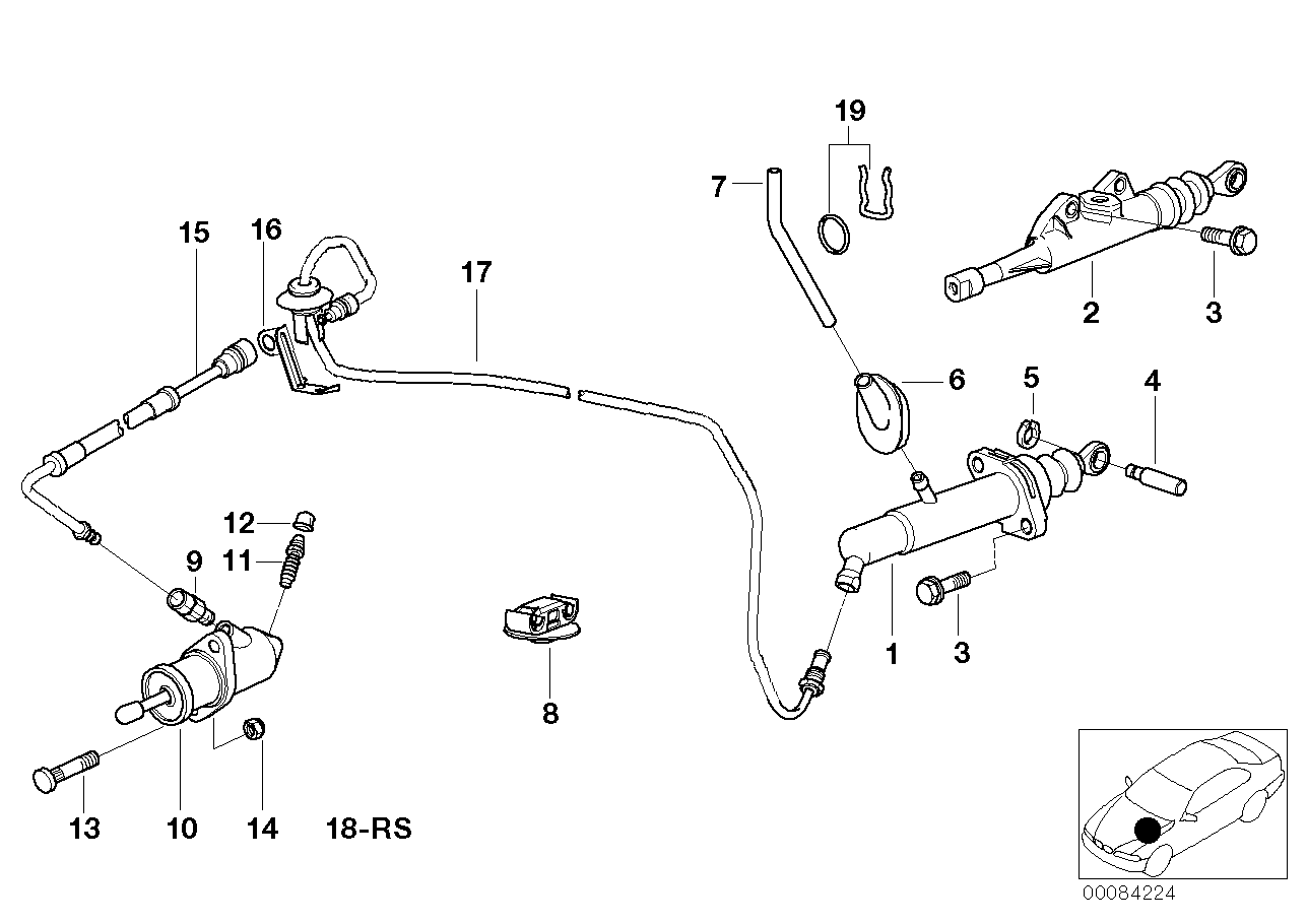 BMW 21521162112 Bracket