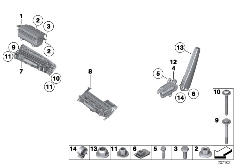 BMW 07147117914 Fillister Head Screw