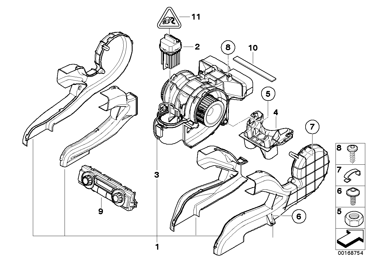 BMW 64119174003 Sealing Strip