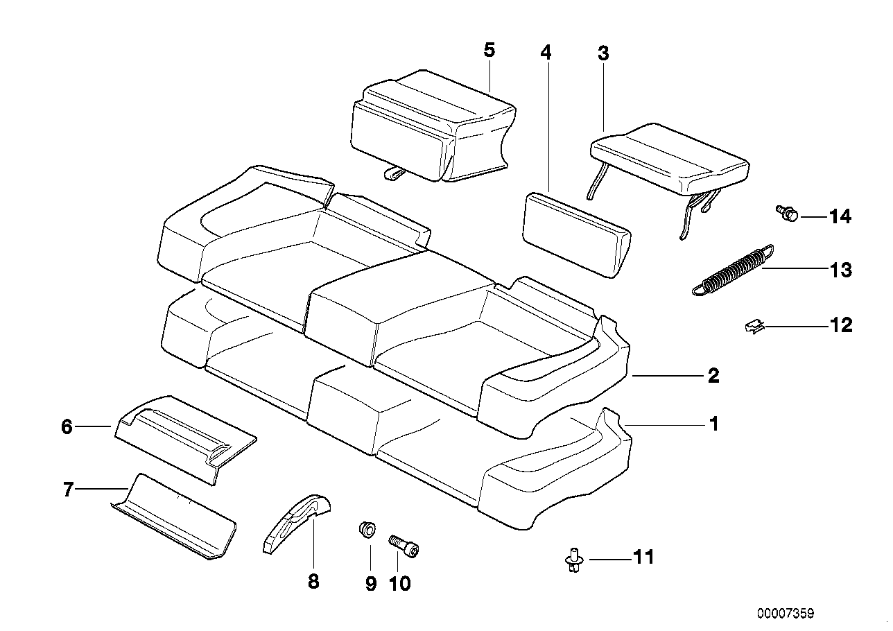 BMW 07119920019 Fillister Head Screw