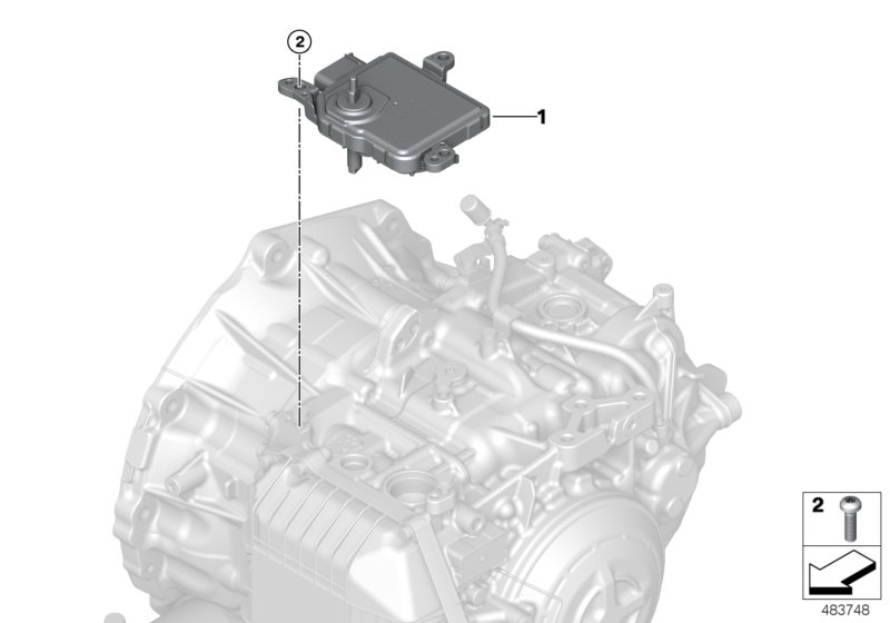 BMW 24609453614 CONTROL UNIT EGS