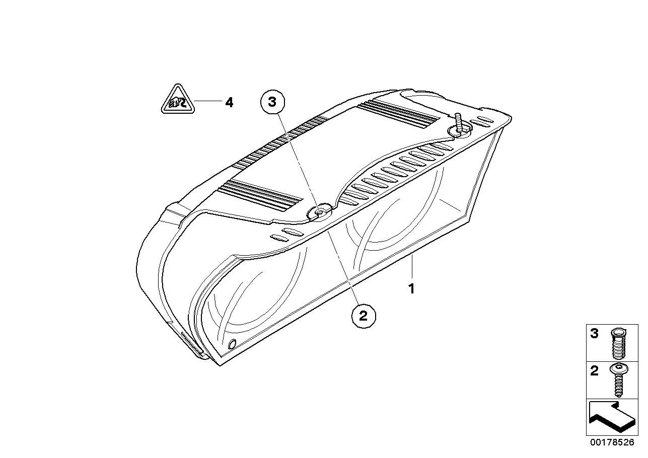 BMW 61138364655 Covering Cap