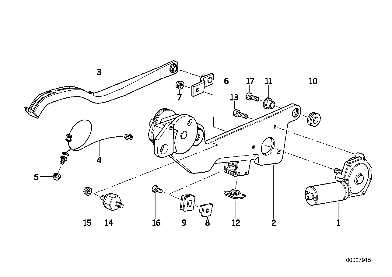 BMW 61628355723 Rubber Buffer