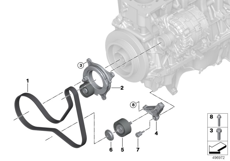 BMW 11288098783 SPACER PIN