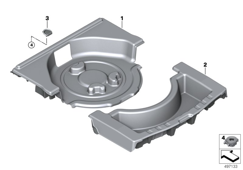 BMW 41517211588 CLIP