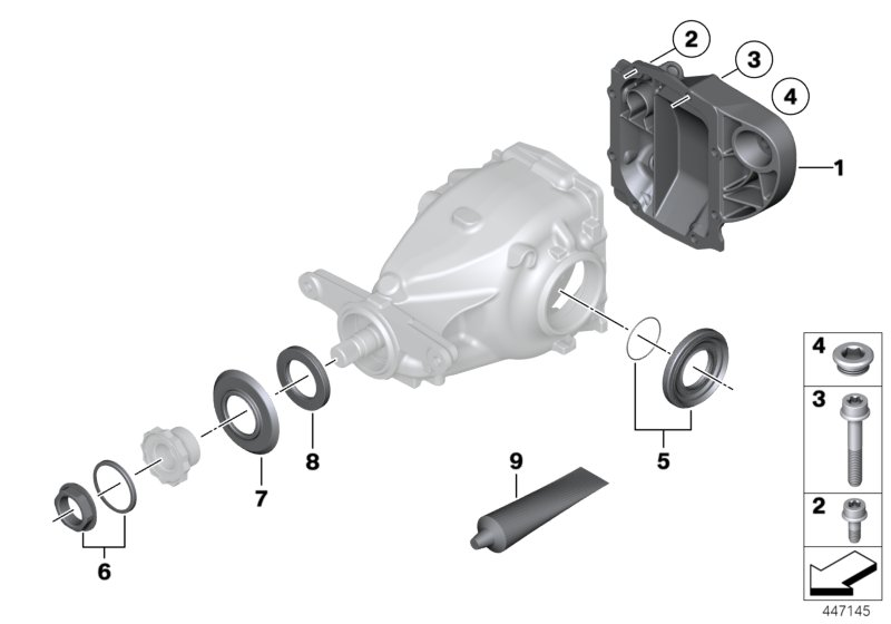 BMW 33117634271 FLANGED CAP SCREW