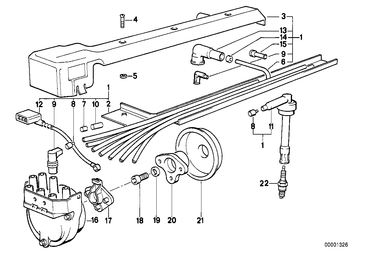 BMW 07119907582 Fillister Head Screw