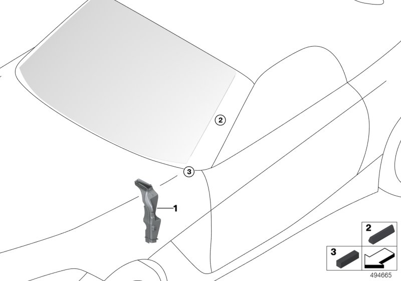 BMW 51317475080 FOAM BELT