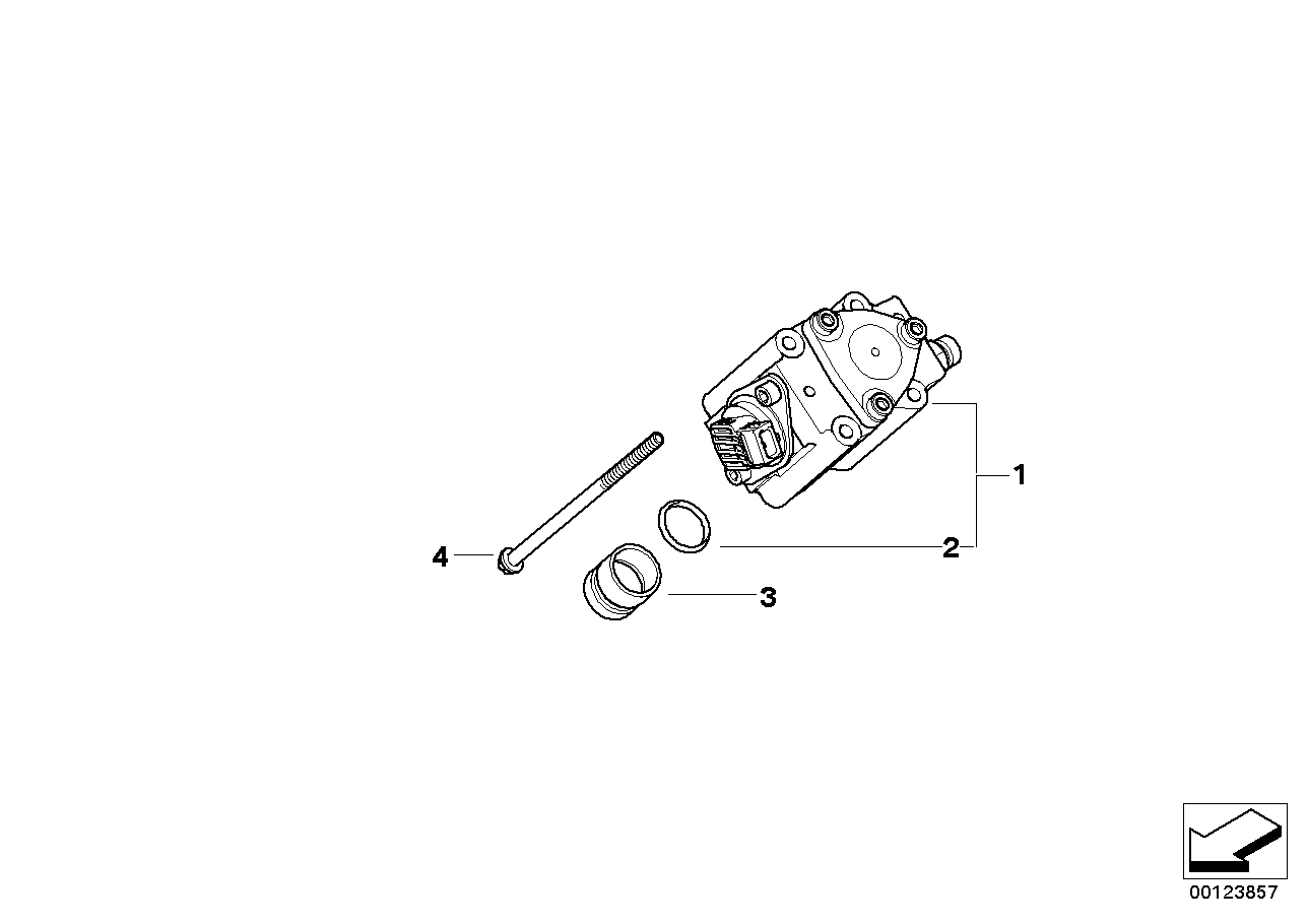 BMW 07129904075 Torx-Bolt With Washer