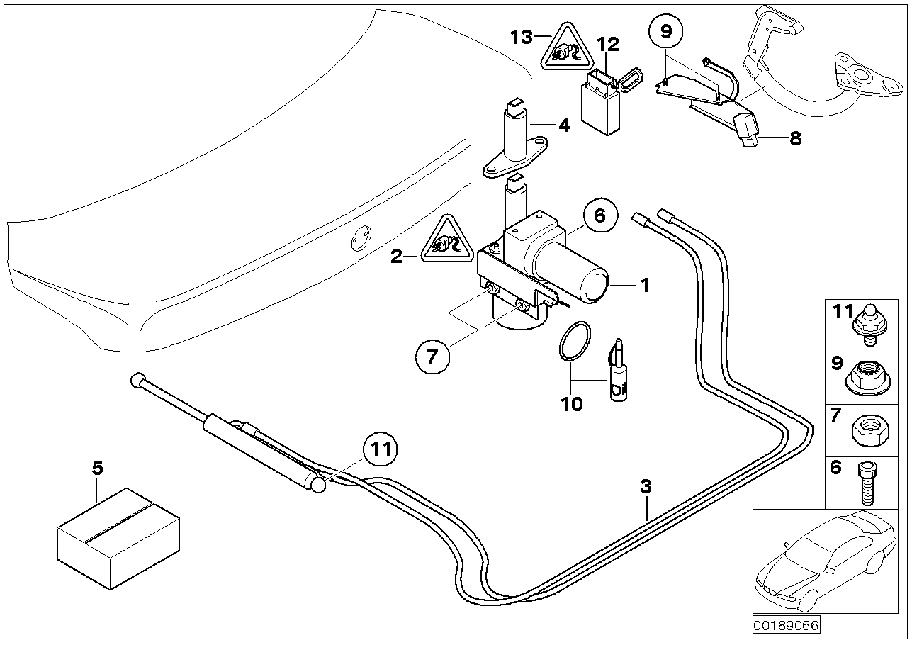 BMW 54347171085 Sensor Top