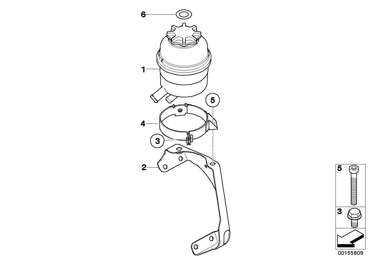 BMW 32413415389 Bracket, Oil Carrier