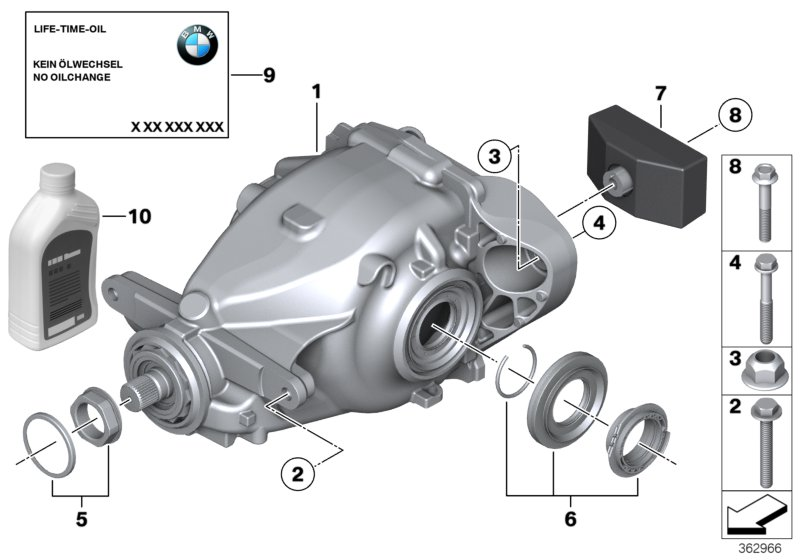 BMW 33107643288 VIBRATION ABSORBER