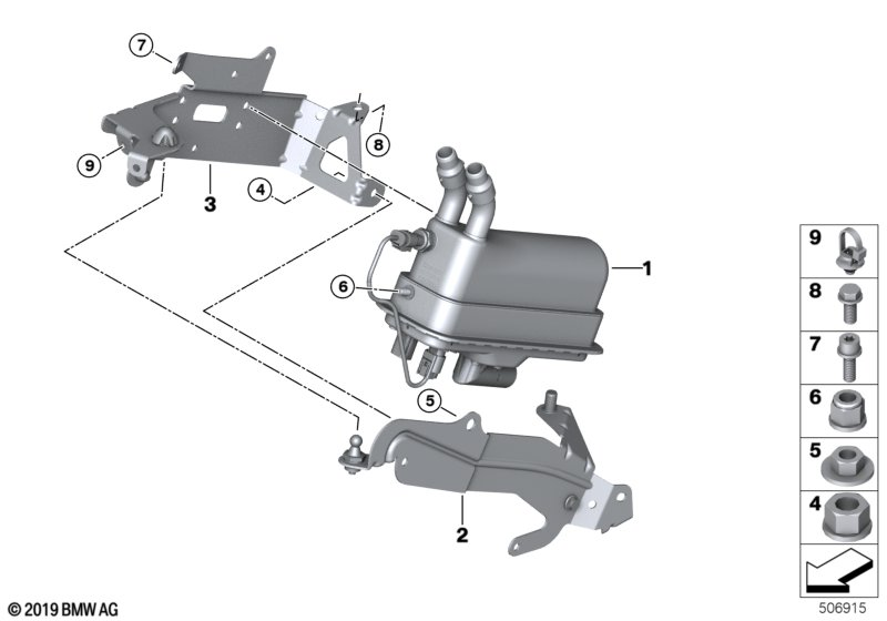 BMW 64126998052 Electric Auxiliary Heater