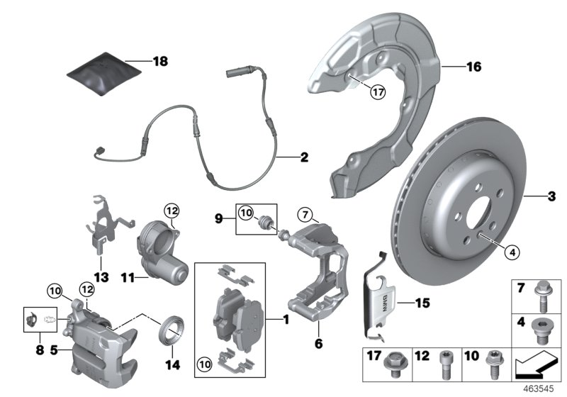 BMW 34306870568 Design Clip